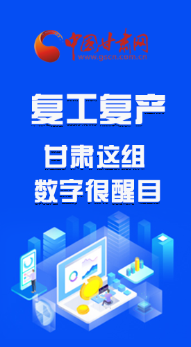 圖解|甘肅復(fù)工復(fù)產(chǎn)有多拼，看看這組數(shù)字就知道了 