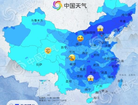 寒潮來了！今明兩天甘肅省大部將降溫6℃至8℃