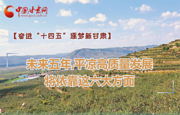 【奮進(jìn)“十四五”逐夢(mèng)新甘肅】未來五年，平?jīng)龈哔|(zhì)量發(fā)展將依靠這六大方面