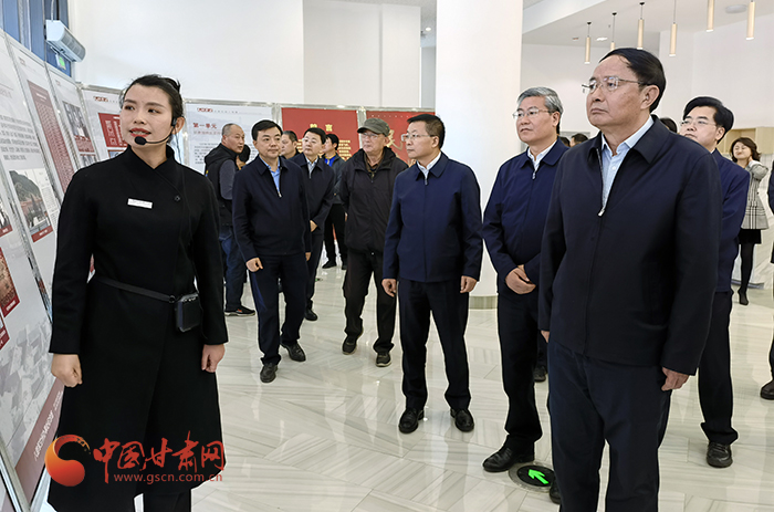 “學(xué)黨史、頌黨恩、跟黨走——紅色文化進(jìn)校園”活動(dòng)在蘭舉行 歐陽(yáng)堅(jiān)李榮燦出席（圖）