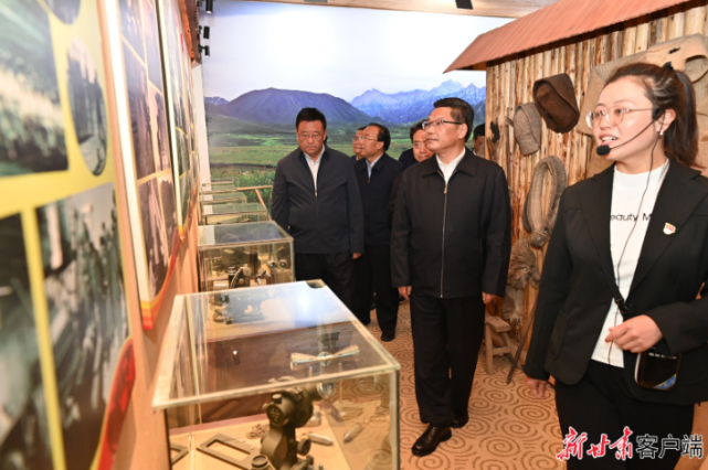 任振鶴在張掖市調研時強調：完整準確全面貫徹新發(fā)展理念，建設生態(tài)友好發(fā)展向好生活美好的“金張掖”