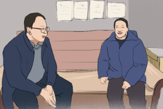 手繪丨追憶邱軍：扎根泥土，他把生命永遠定格在扶貧路上