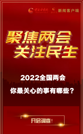 H5｜2022全國兩會，你最關心的事有哪些？
