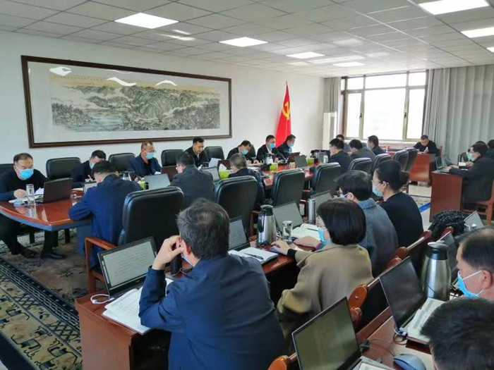 10月17日，金昌市紀委召開常委會（擴大）會議，專題學習交流習近平總書記代表第十九屆中央委員會向黨的二十大所作的報告，研究學習宣傳貫徹落實工作。.jpg