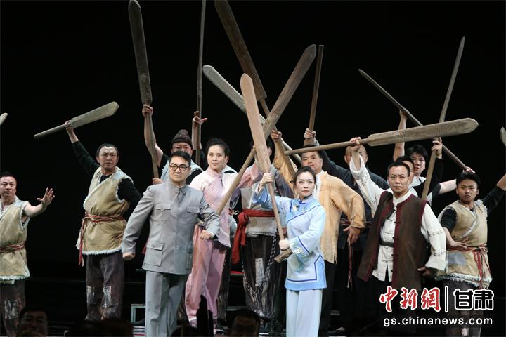 圖為演出劇照。甘肅省隴劇院供圖