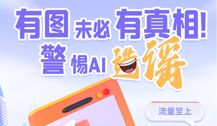 圖解|有圖未必有真相 警惕AI造謠！